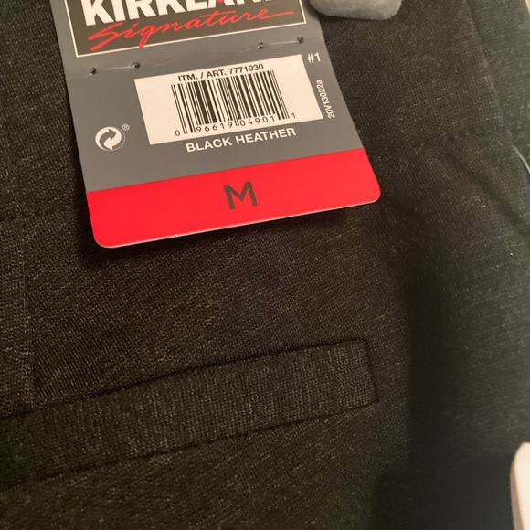 Kirkland Woman’s Medium Heather Black Pants - Picture 3 of 3